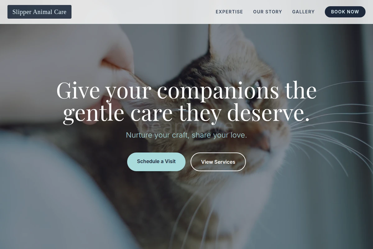 Slipper Animal Care