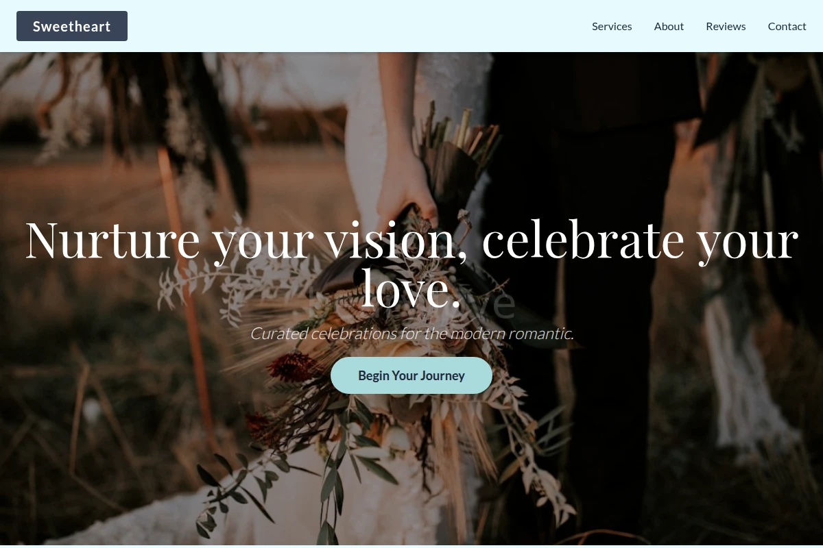 Sweetheart Wedding Planner